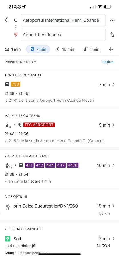 Bucharest Airport Henri Coanda & Therme-Self Check-In Отопени Екстериор снимка
